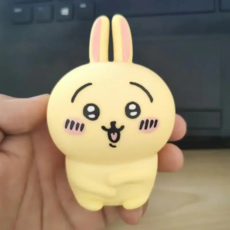 Kawaii  Chikawa Bedroom Desktop Decoration Hachiware Usagi Cartoon Vinyl Doll Night Light Luminous Toy Surprise Girl Gifts